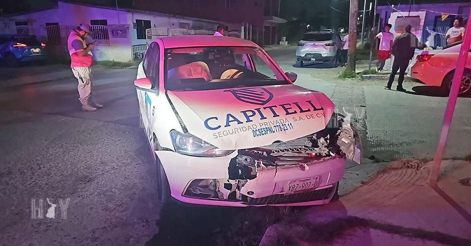 Hoy Tamaulipas - Accidente en Tamaulipas Se pasa alto y choca dejando ...