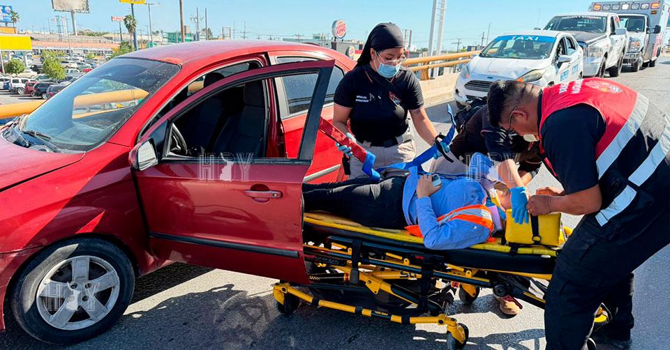 Hoy Tamaulipas - Accidente en Tamaulipas Choque por alcance dejo a ...