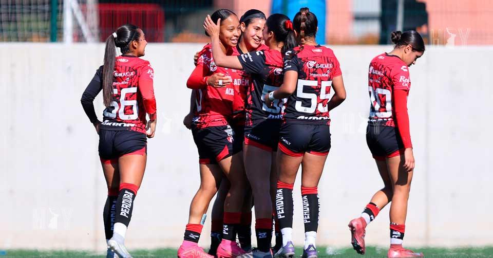 Hoy Tamaulipas - Deportes en Mexico Atlas FC Femenil Sub-19 golea 4-0 a ...