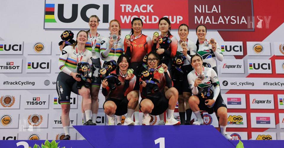 Hoy Tamaulipas - Ciclismo mexicano luce en la Copa del Mundo de Pista ...