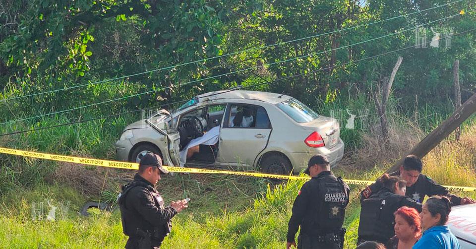 Hoy Tamaulipas - Accidente en Tamaulipas Muere mujer al chocar con ...