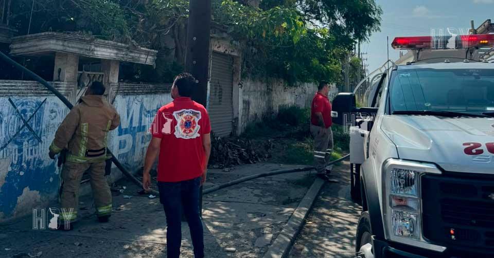Hoy Tamaulipas - Tamaulipas Vagos le prendieron fuego a basura dentro ...
