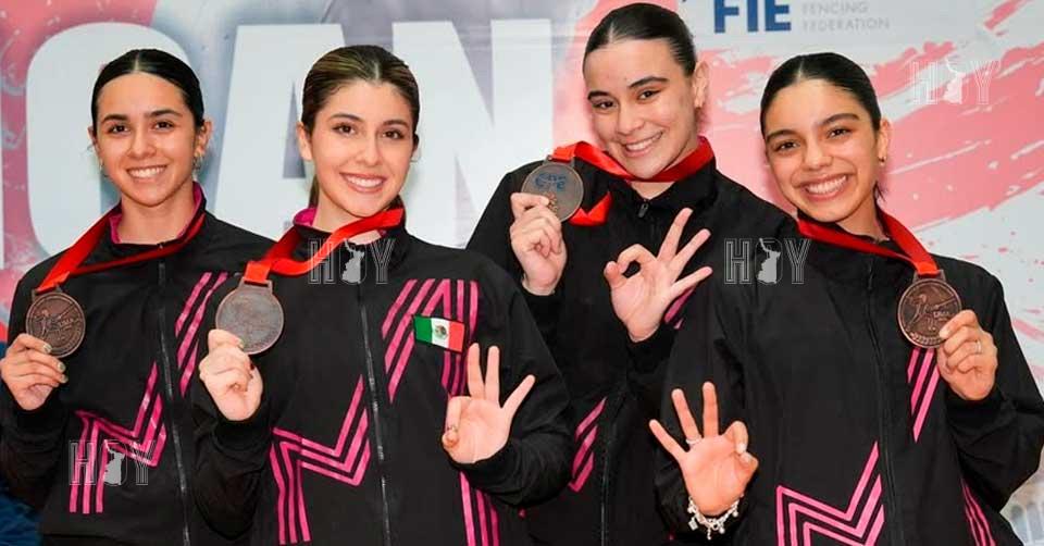 Hoy Tamaulipas - Mexico suma oro y bronce en esgrima en el Panamericano ...