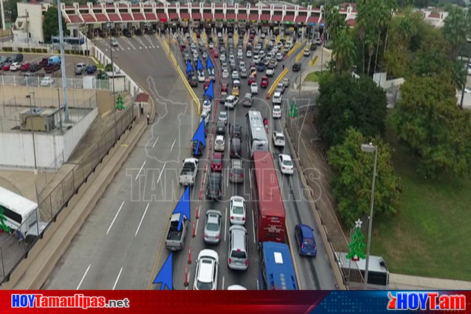 Hoy Tamaulipas Puente Internacional en Reynosa abrira carriles para