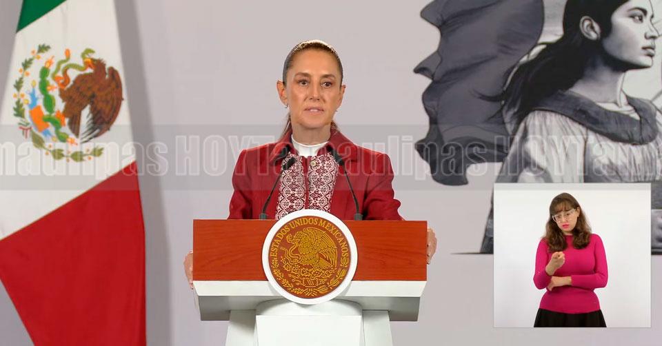 Sheinbaum admite posible entrada de mas buques con huachicol fiscal