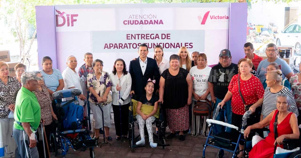 Hoy Tamaulipas - Tamaulipas Entrega DIF Victoria aparatos funcionales a ...