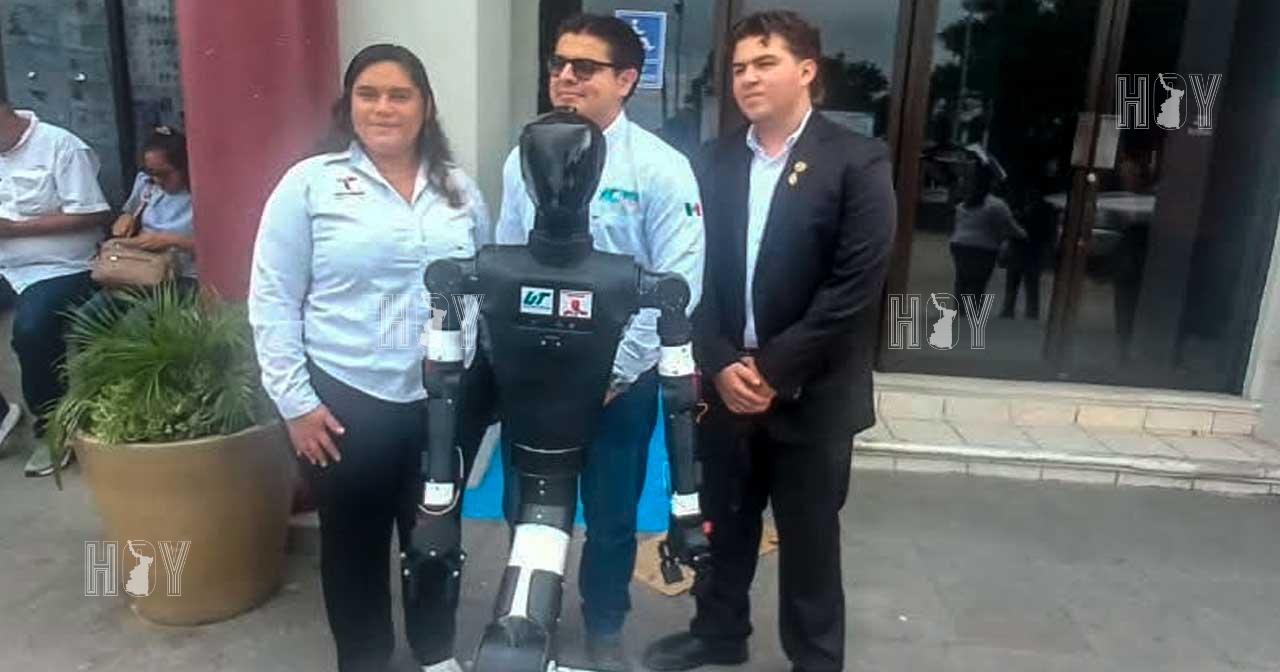 Crean universitarios de Altamira robot para acompañar a adultos mayores