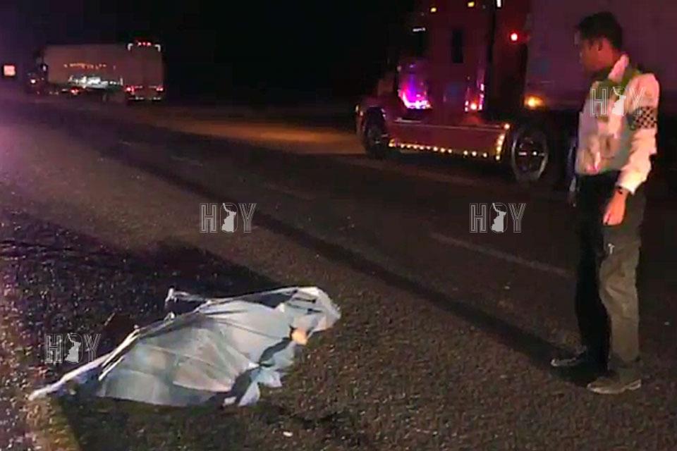 Hoy Tamaulipas - Muere mujer atropellada en la carretera Rumbo Nuevo