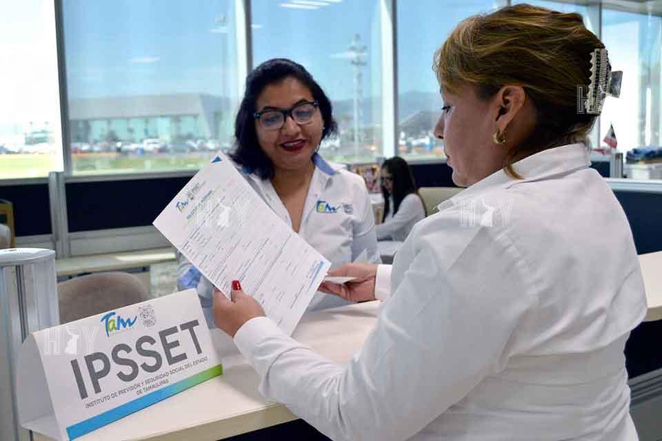 Hoy Tamaulipas - IPSSET cuenta con modulo en Torre Bicentenario