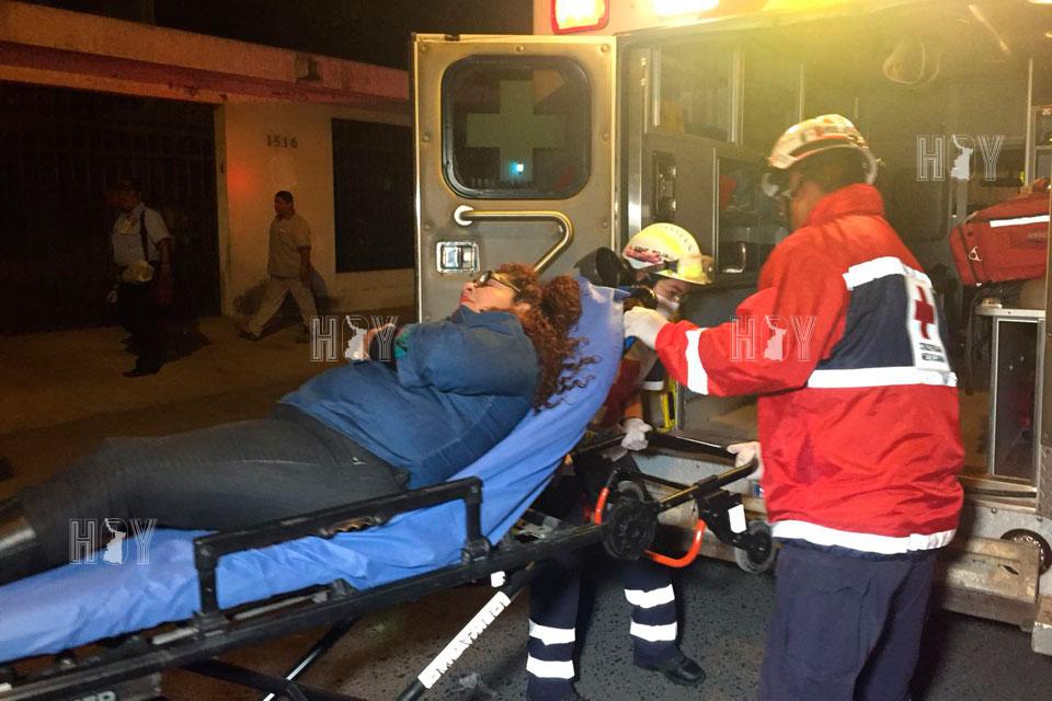 Hoy Tamaulipas - Choque en Ciudad Victoria deja una mujer lesionada