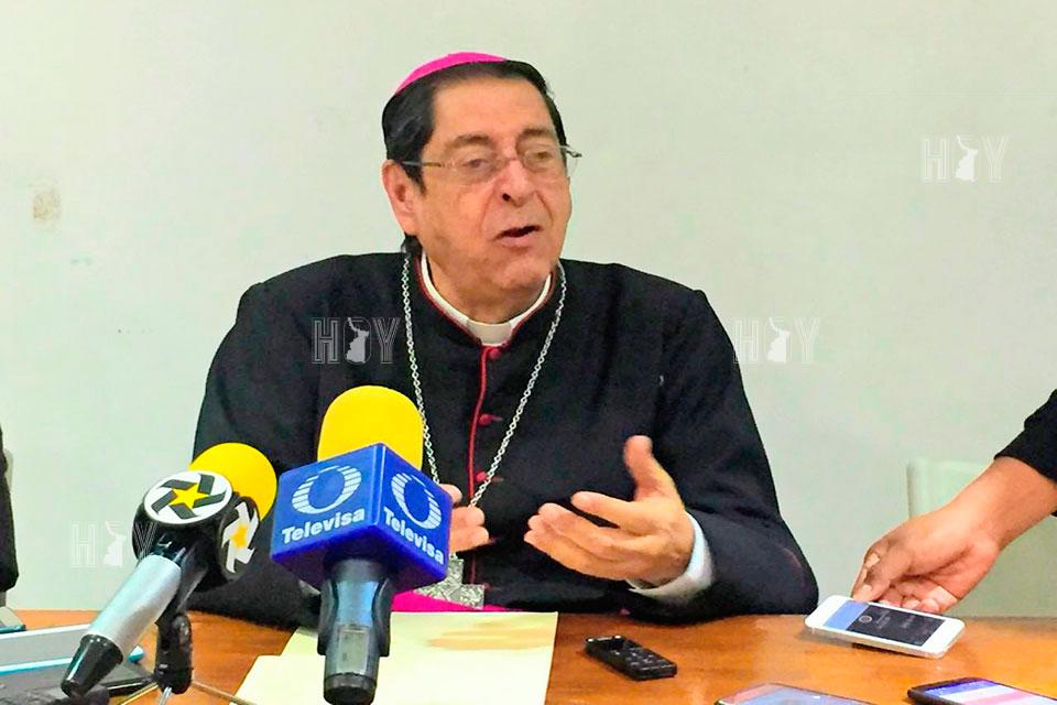 Hoy Tamaulipas - Desea obispo de Tampico una Navidad de amor y de paz
