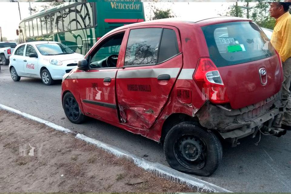Hoy Tamaulipas - Choca ebrio en Tampico y huye