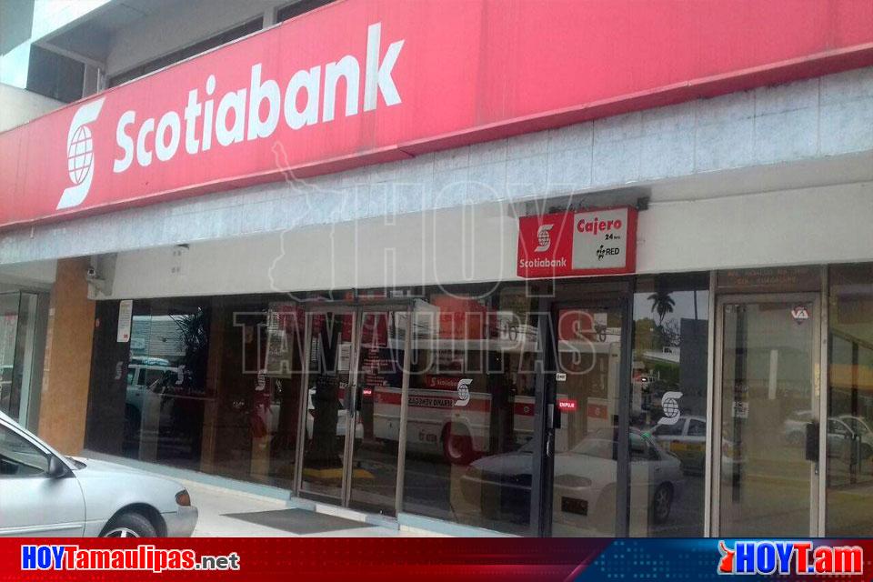 Hoy Tamaulipas Asaltan sucursal de Scotiabank en Tampico