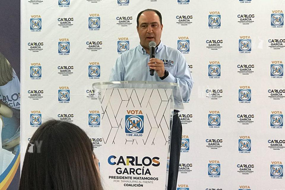 Hoy Tamaulipas - Propone Carlos Garcia estrategia de prevencion del delito