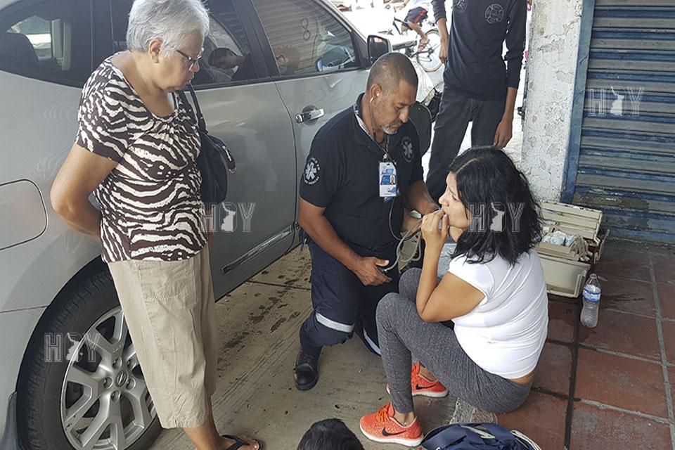 Hoy Tamaulipas - Choque multiple en Nuevo Laredo deja danios materiales