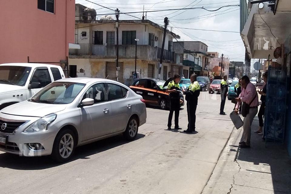 Hoy Tamaulipas - Choque en Ciudad Victoria deja una lesionada