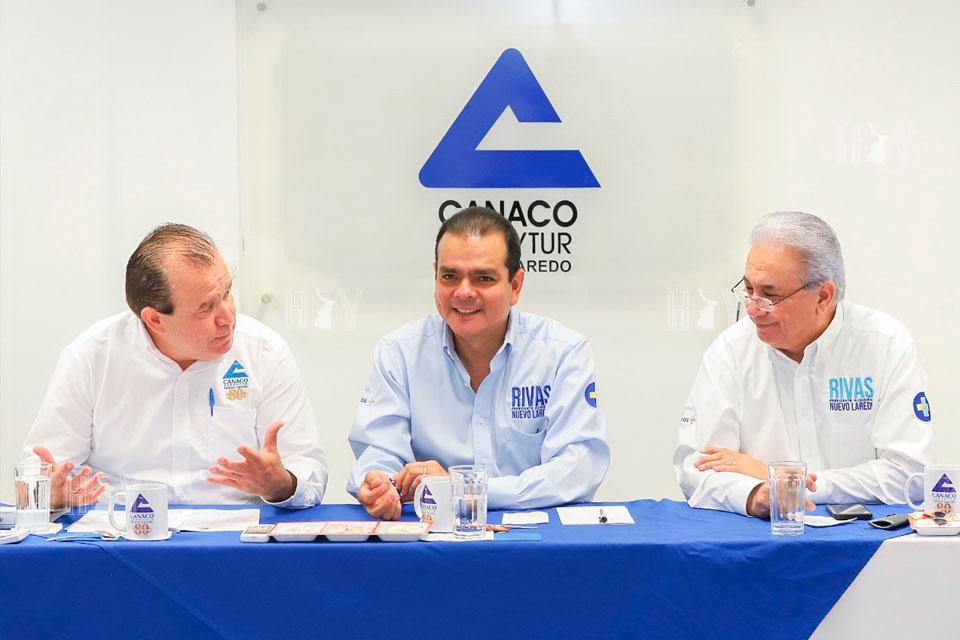Firma Rivas Hoy Tamaulipas - Firma compromiso de proyectos Rivas con Canaco de ...