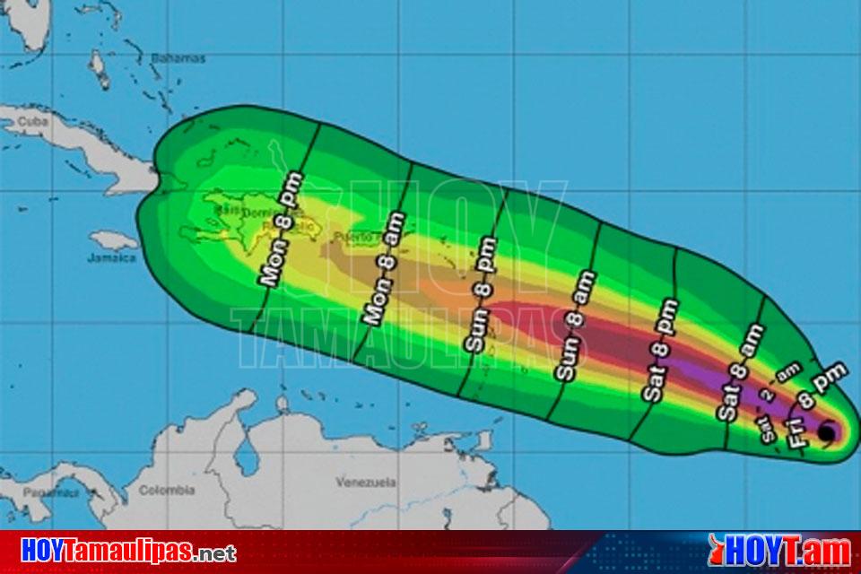 Hoy Tamaulipas Puerto Rico en alerta por huracan Beryl que va rumbo a