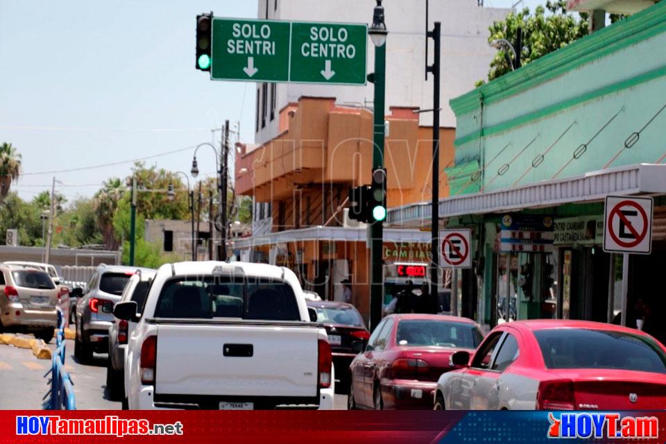 Hoy Tamaulipas Piden respetar carril Sentri en Nuevo Laredo