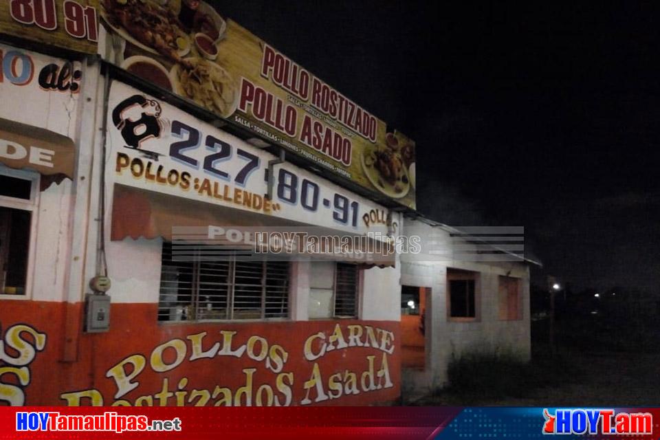 Hoy Tamaulipas Se incendia local de pollos asados en el norte de Tampico