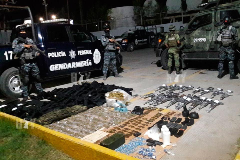 Hoy Tamaulipas - Presumen logros contra bandas criminales en Tamaulipas