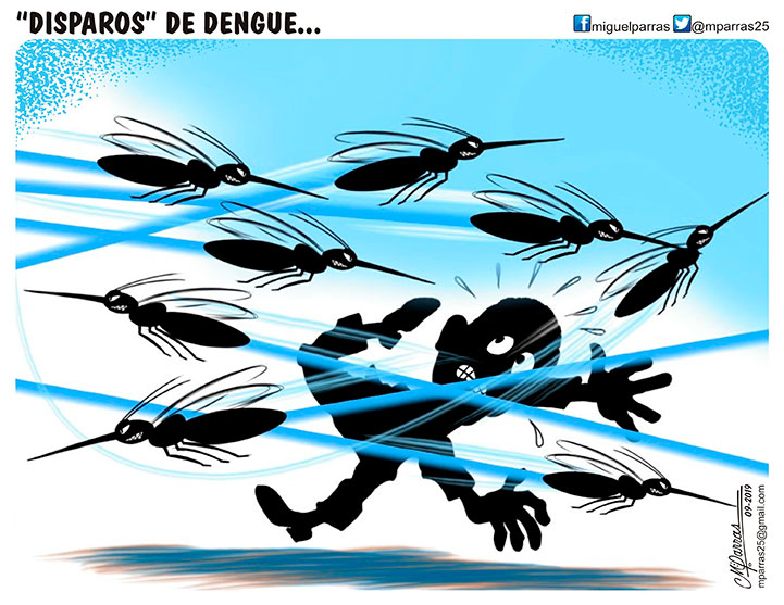 "Disparos" de Dengue...