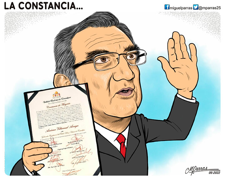 La constancia...