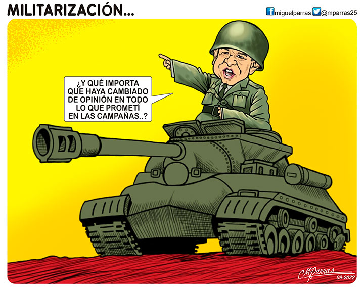 Militarización...