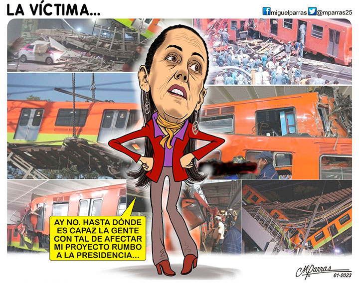 La v�ctima...