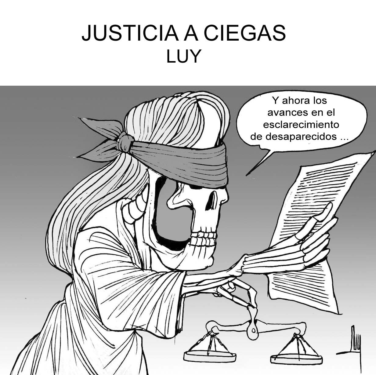 Justicia a ciegas...