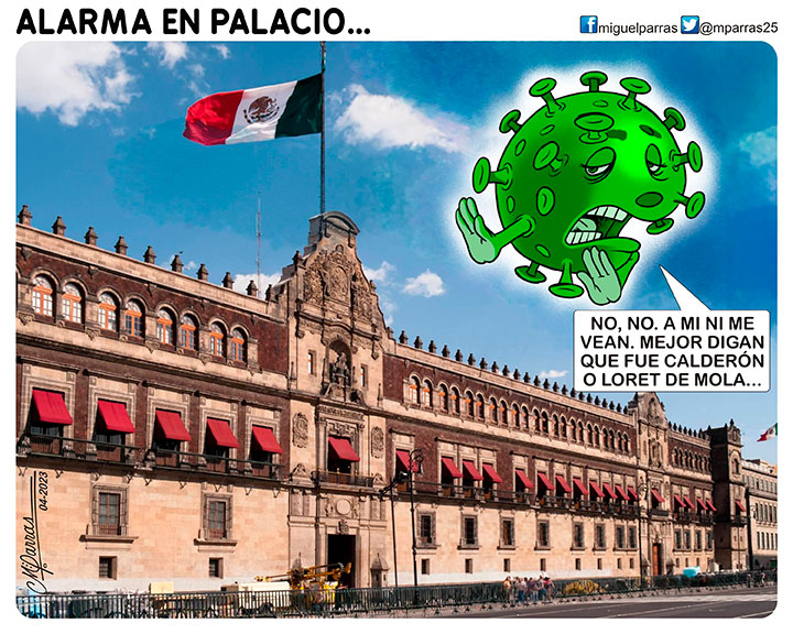 Alarma en el palacio...
