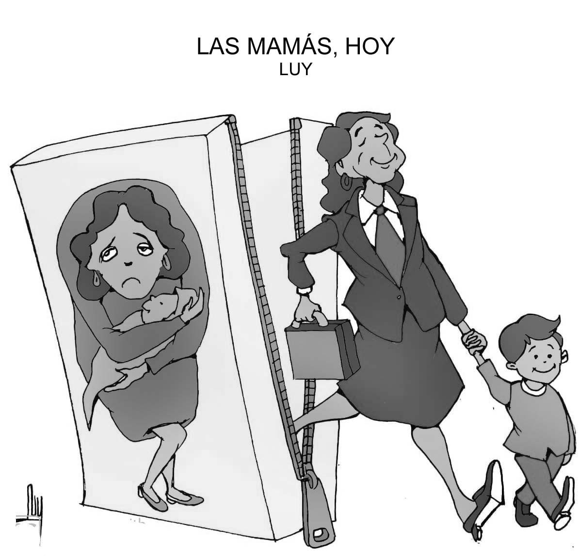 Las mams, hoy...