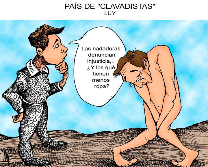 Pas de "clavadistas" 