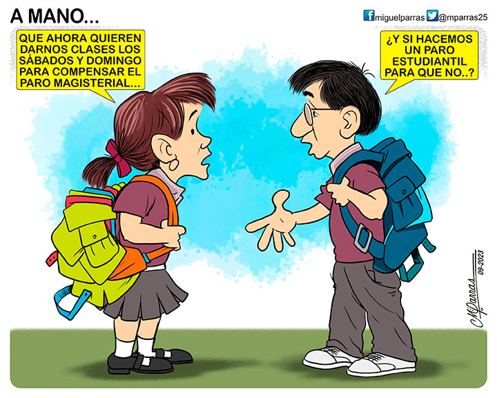 A mano...