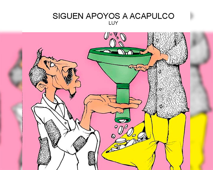 Siguen apoyos a Acapulco