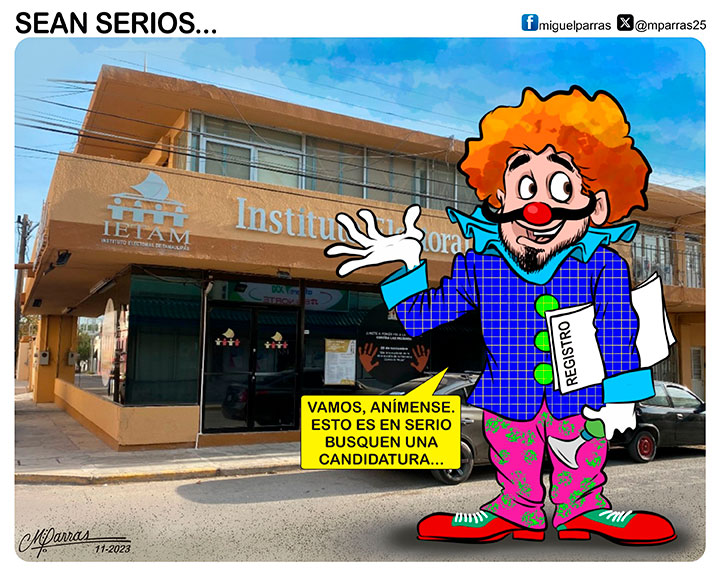 Sean serios...