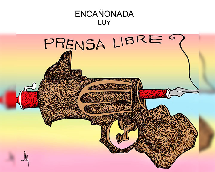 Hoy Tamaulipas - Cartones: Encañonada