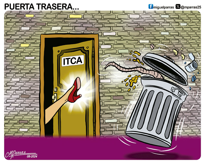 Puerta trasera...