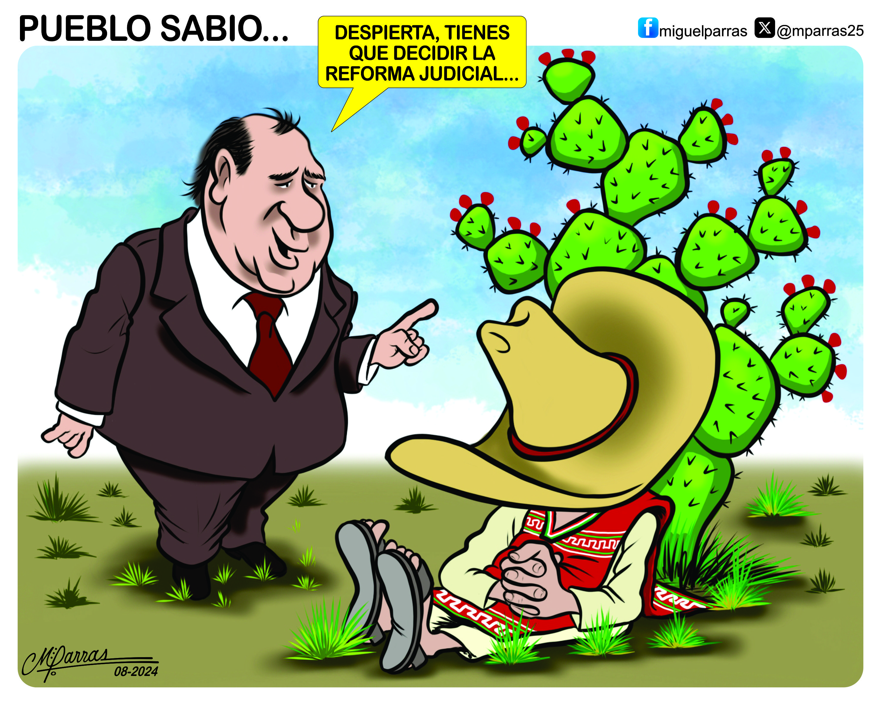 Pueblo sabio...
