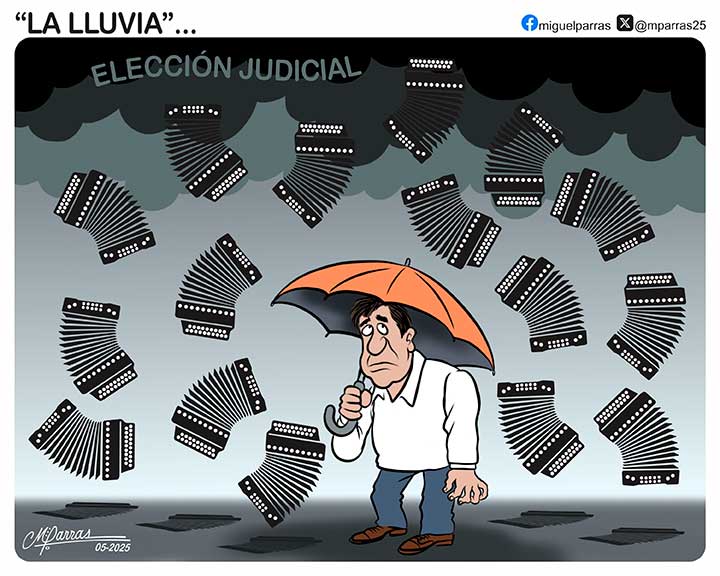 "La lluvia"...