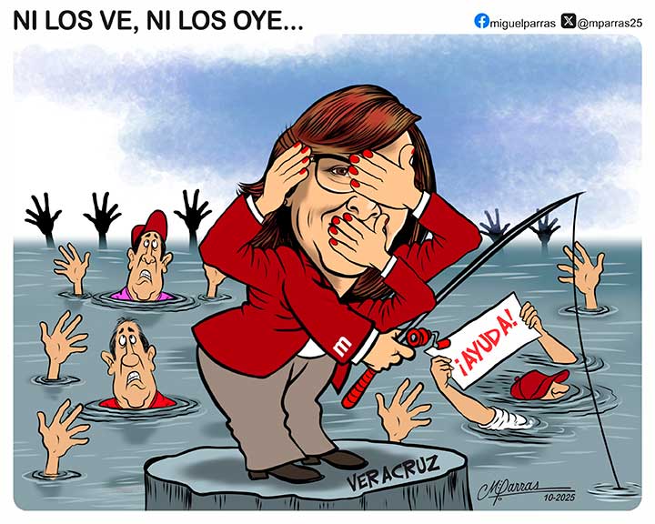 Ni los ve, ni los oye...