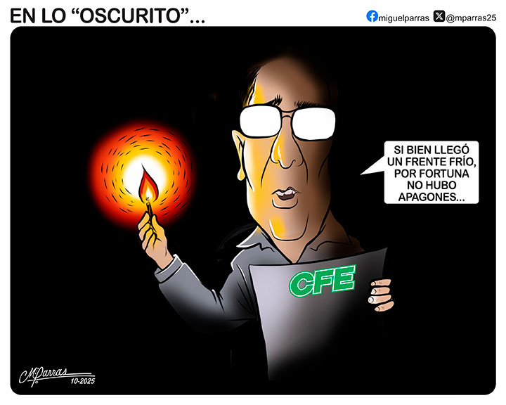 En lo "oscurito"...