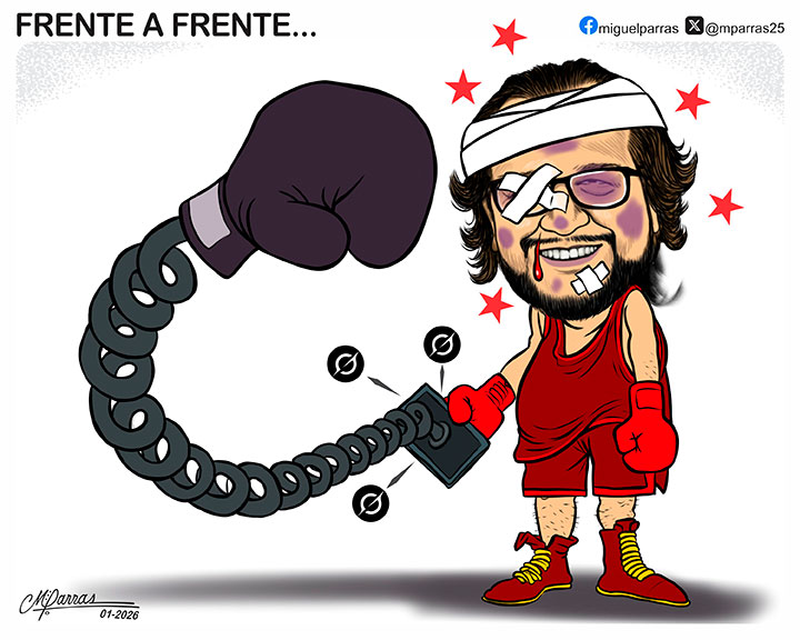 Frente a frente...