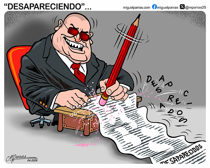 "Desapareciendo"...