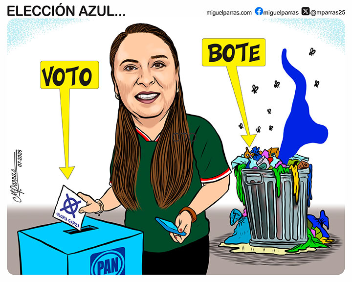 Elecci�n azul...