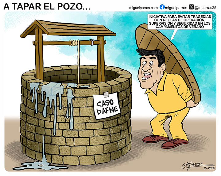 A tapar el pozo...