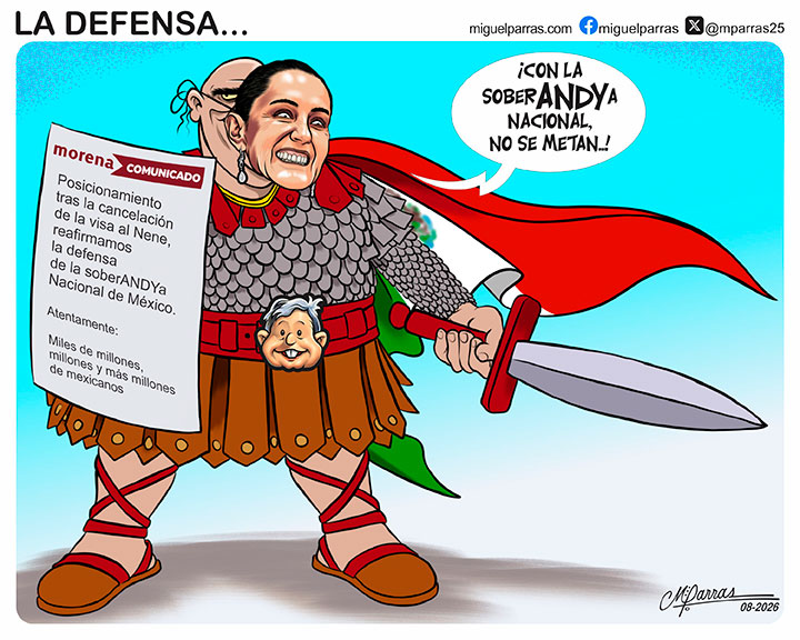 La defensa...