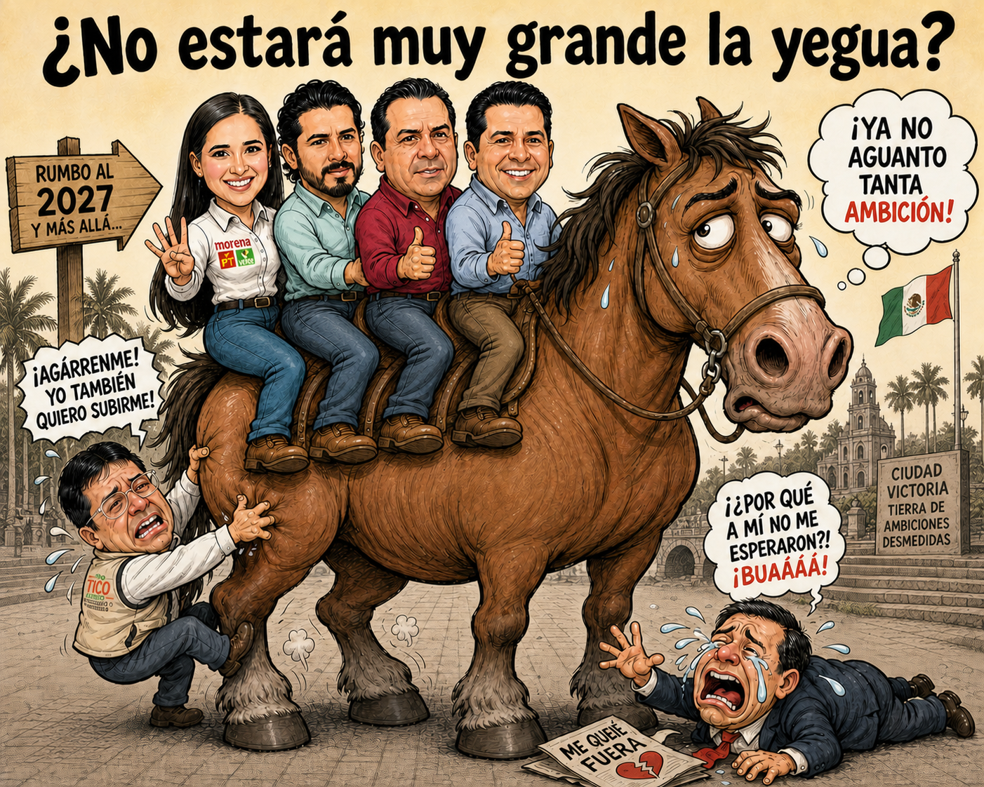 �No les quedar� muy grande?