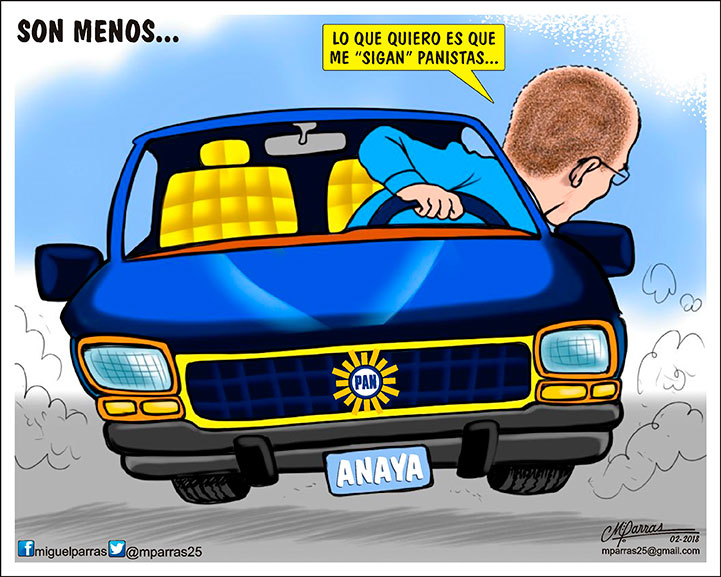 Son menos...