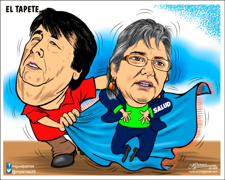 El tapete...